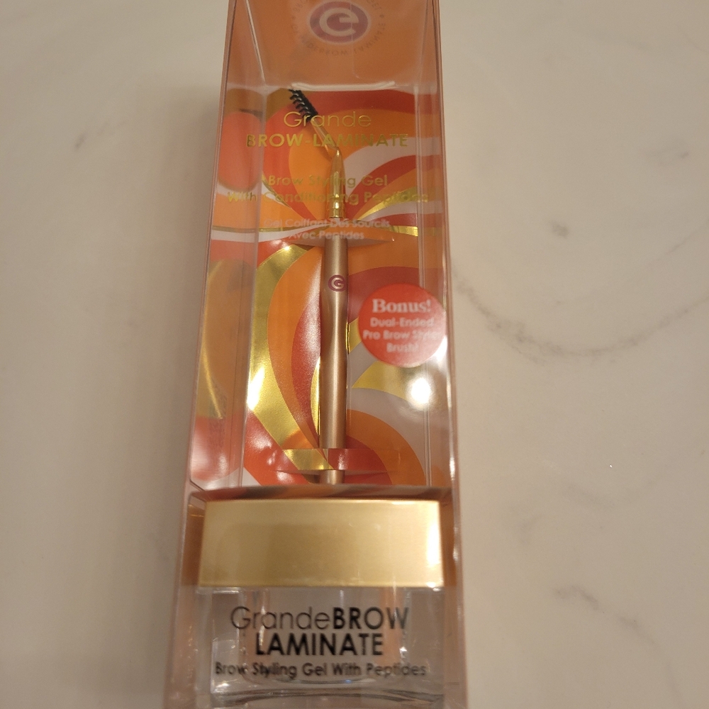 Grande Cosmetics Brow Laminate & Brow Brush